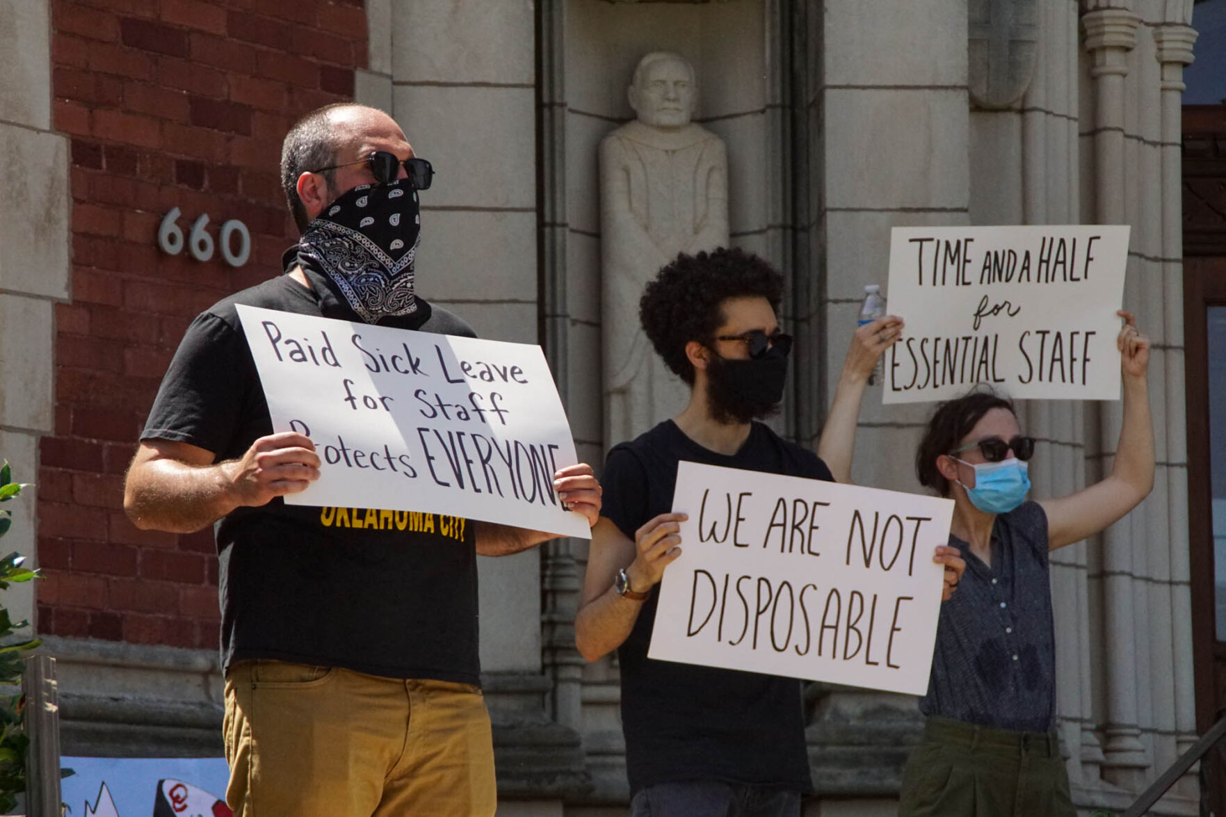 Protesters